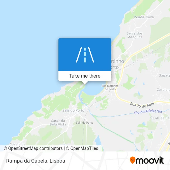 Rampa da Capela map
