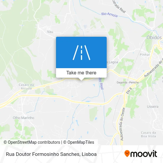 Rua Doutor Formosinho Sanches map