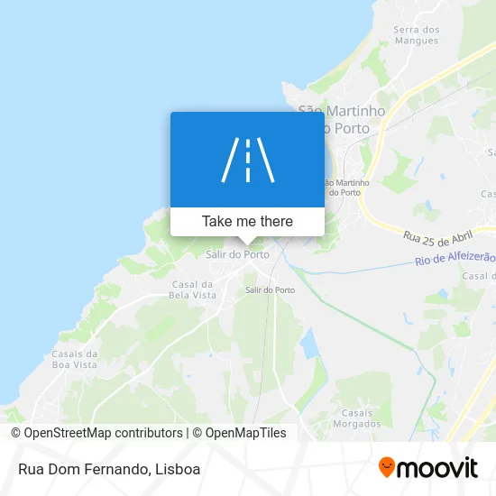 Rua Dom Fernando map