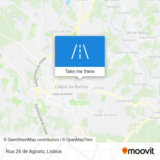 Rua 26 de Agosto map