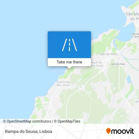 Rampa do Sousa map