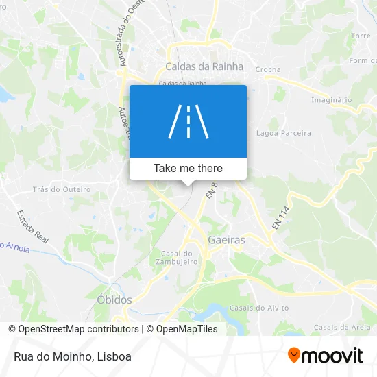 Rua do Moinho map