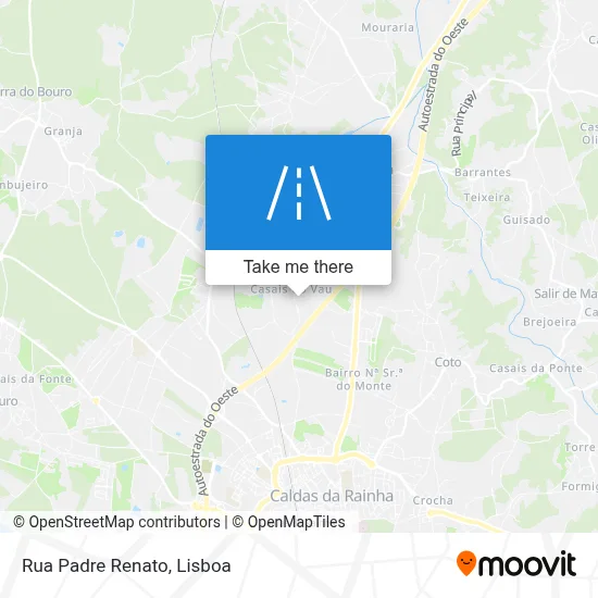 Rua Padre Renato map