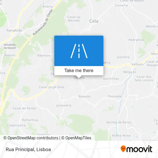 Rua Principal map