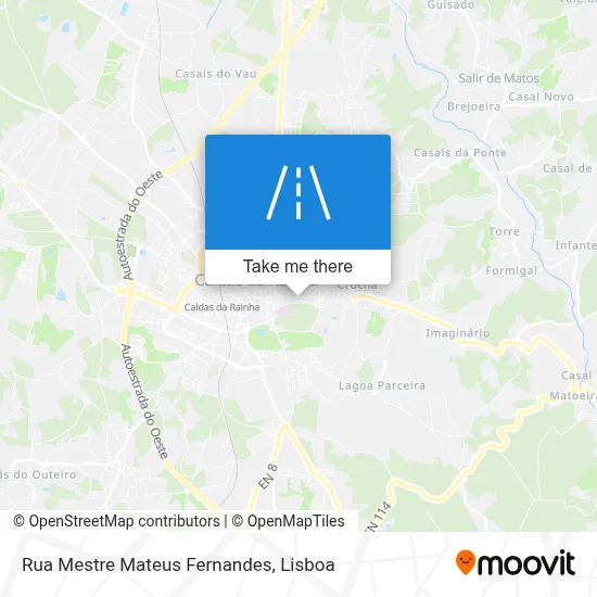 Rua Mestre Mateus Fernandes map