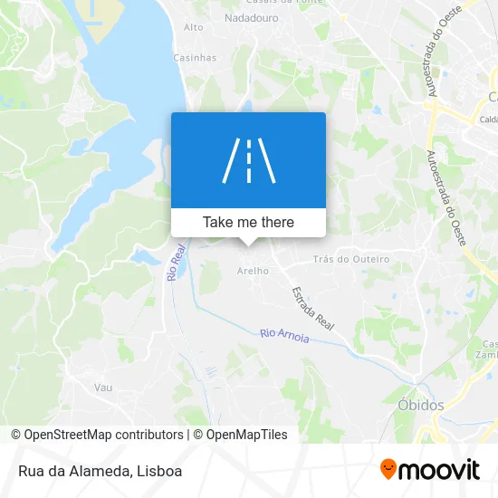 Rua da Alameda map