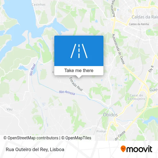 Rua Outeiro del Rey map