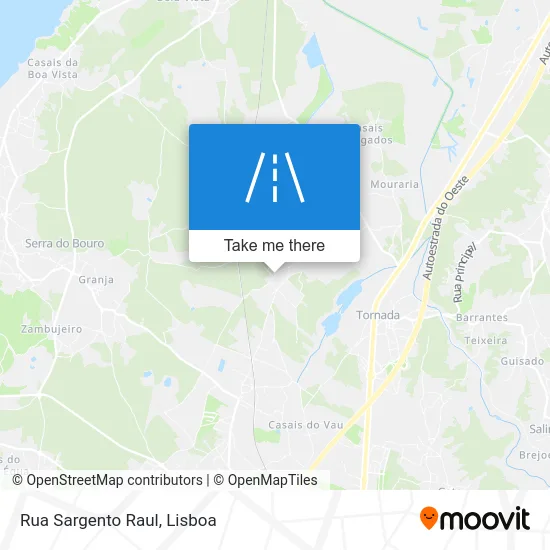 Rua Sargento Raul map