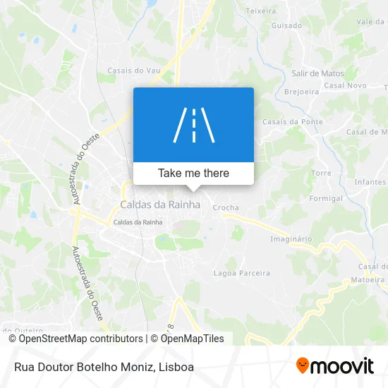 Rua Doutor Botelho Moniz map