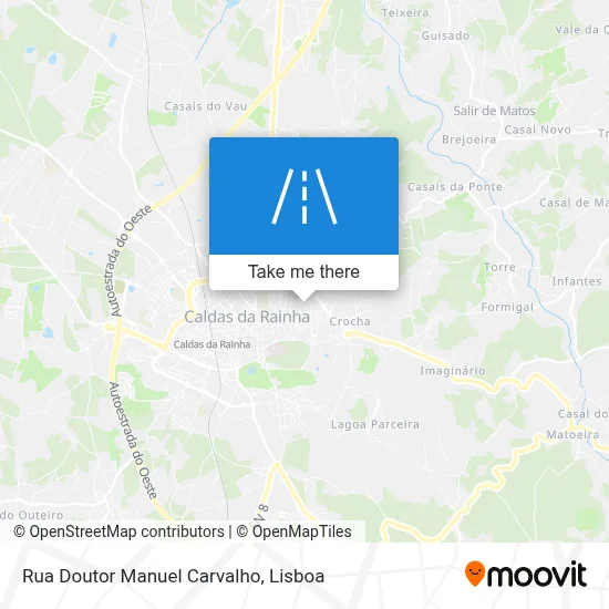 Rua Doutor Manuel Carvalho map