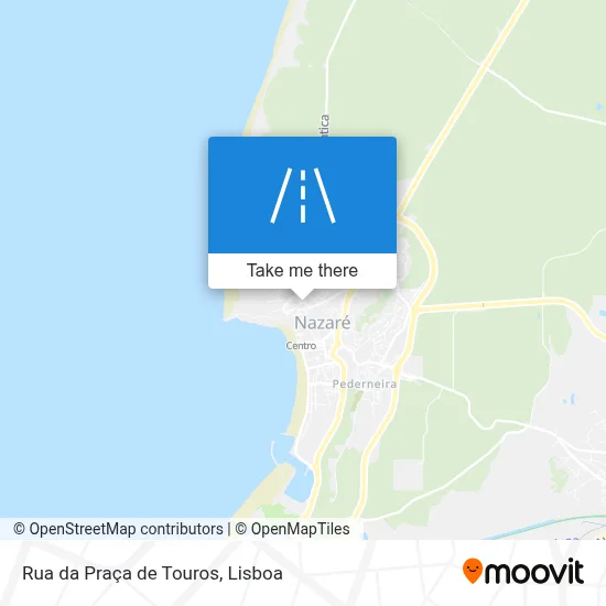 Rua da Praça de Touros map