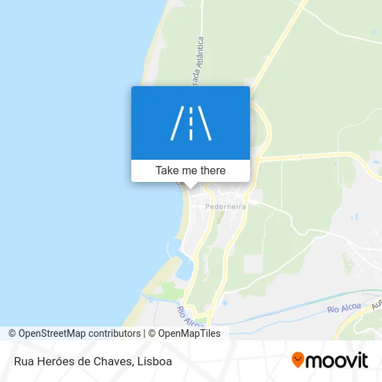 Rua Heróes de Chaves map