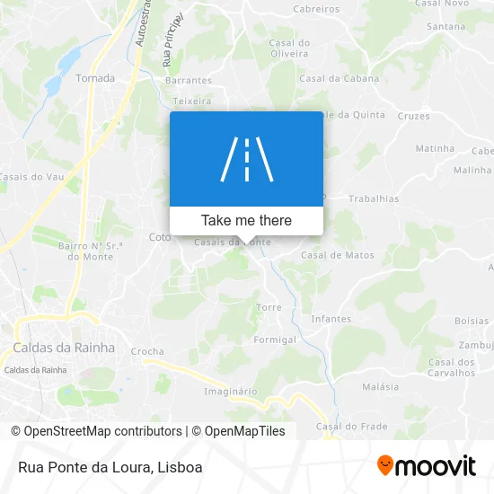 Rua Ponte da Loura map