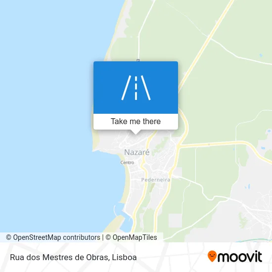 Rua dos Mestres de Obras map