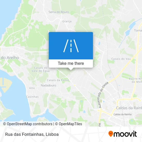 Rua das Fontainhas map