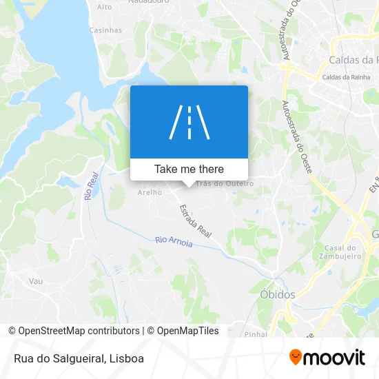 Rua do Salgueiral map