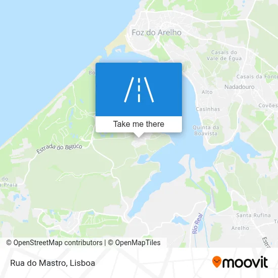 Rua do Mastro map