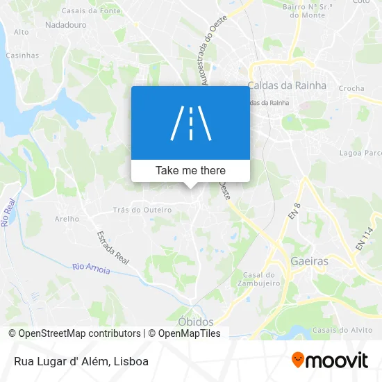 Rua Lugar d' Além map