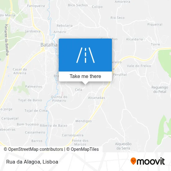 Rua da Alagoa map