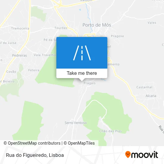 Rua do Figueiredo map