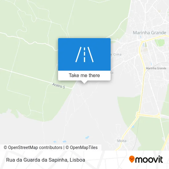 Rua da Guarda da Sapinha map