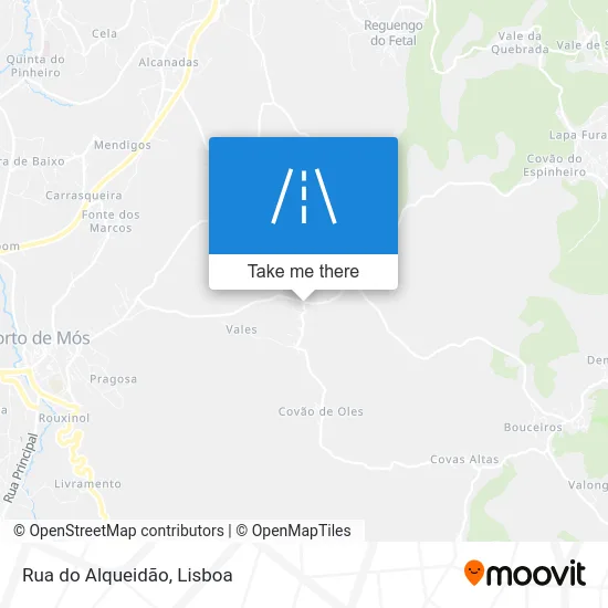 Rua do Alqueidão map