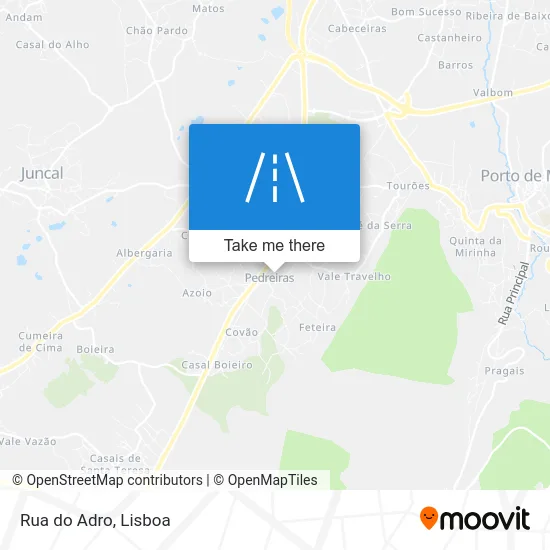 Rua do Adro map