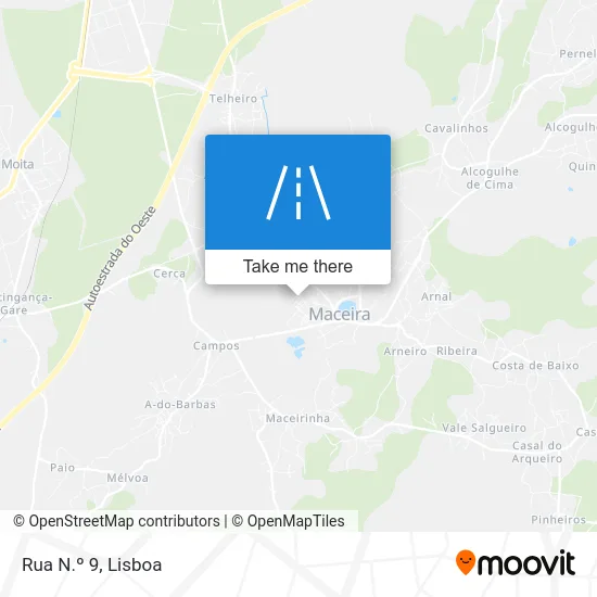Rua N.º 9 map