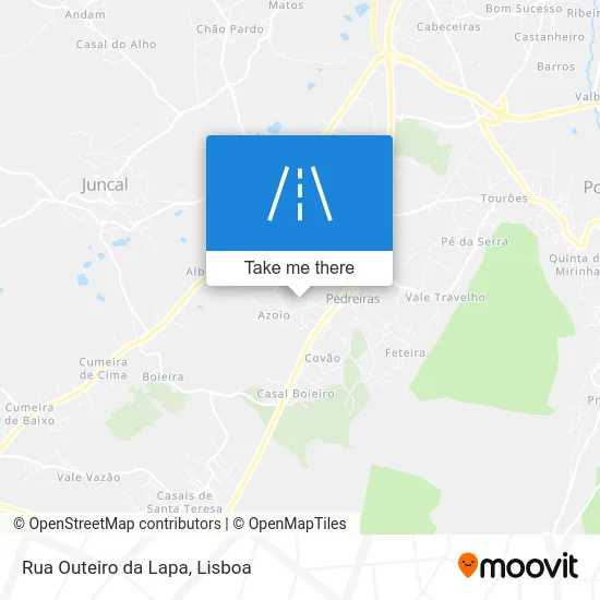 Rua Outeiro da Lapa map