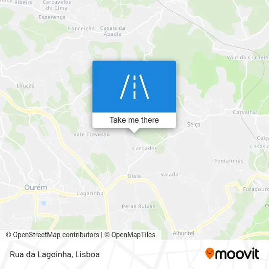 Rua da Lagoinha map