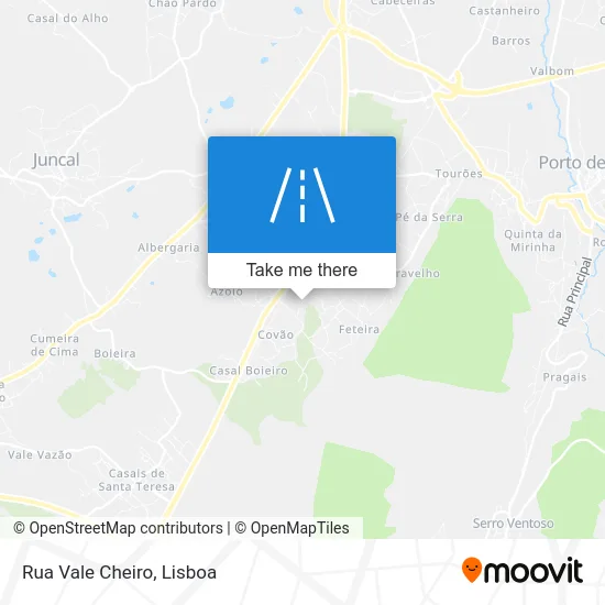 Rua Vale Cheiro map