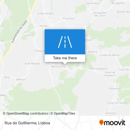 Rua do Guilherme map
