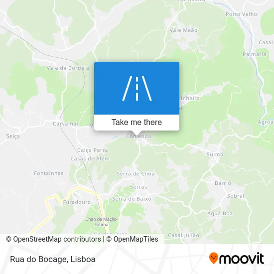 Rua do Bocage map