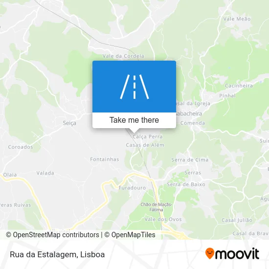 Rua da Estalagem map