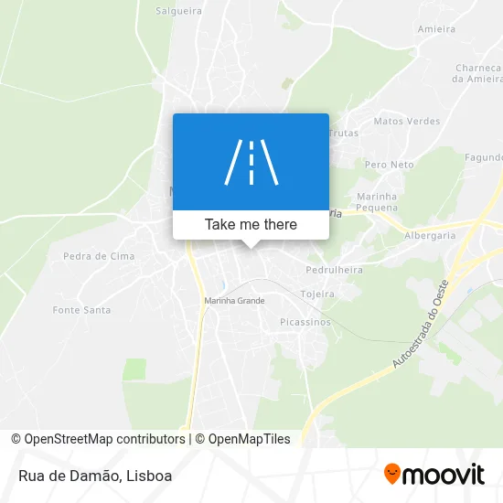 Rua de Damão map