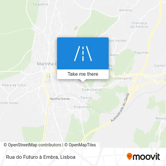 Rua do Futuro à Embra map