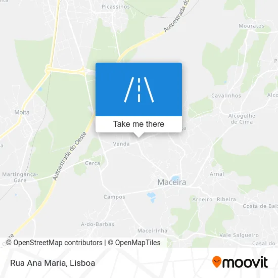 Rua Ana Maria map