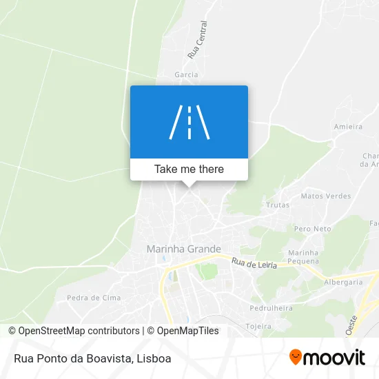 Rua Ponto da Boavista map