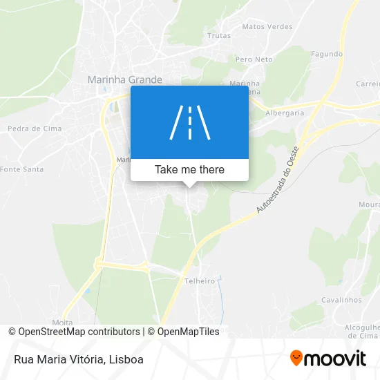 Rua Maria Vitória map