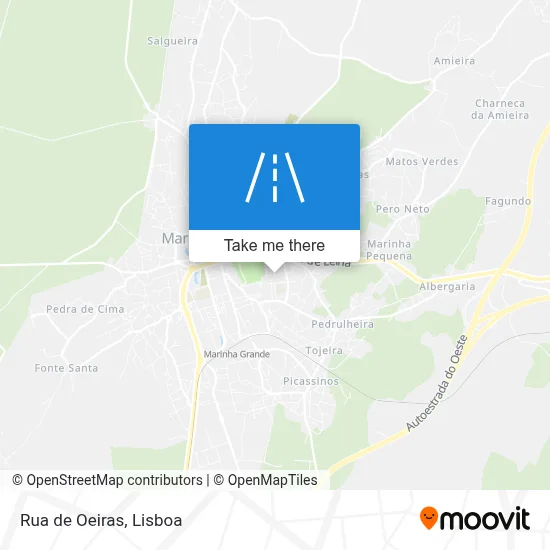 Rua de Oeiras map