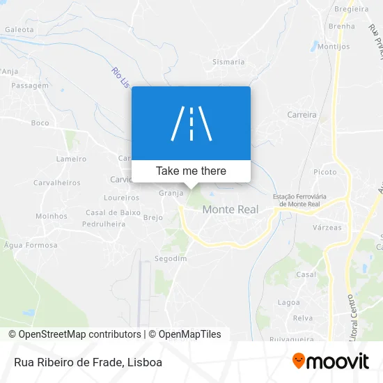 Rua Ribeiro de Frade map