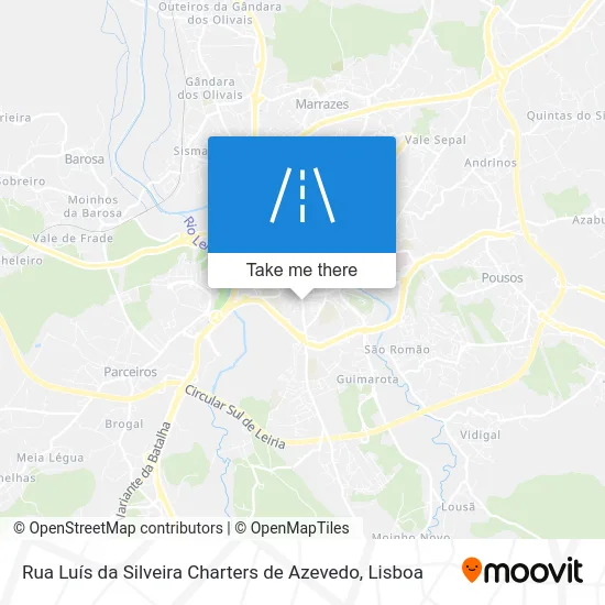 Rua Luís da Silveira Charters de Azevedo map
