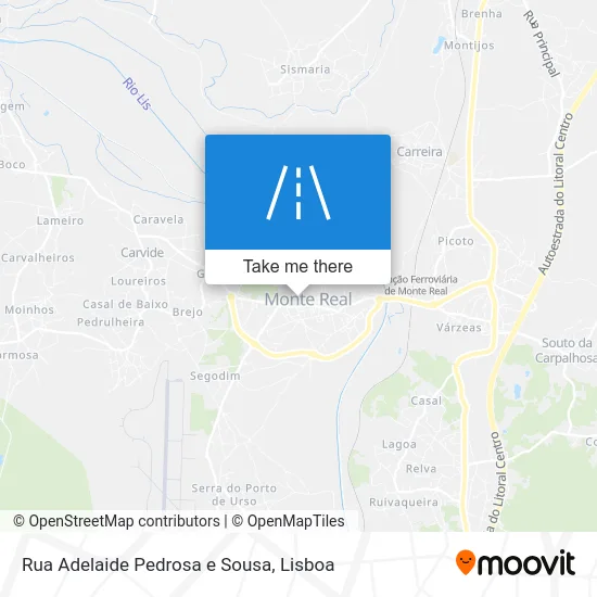 Rua Adelaide Pedrosa e Sousa map