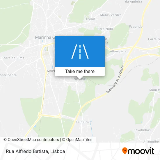 Rua Alfredo Batista map