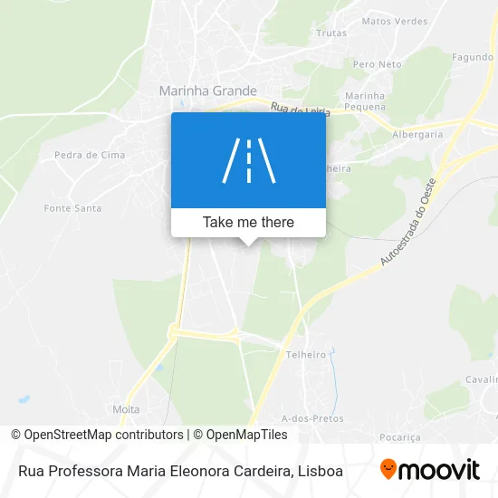 Rua Professora Maria Eleonora Cardeira map
