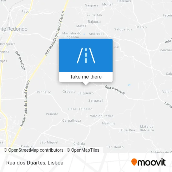 Rua dos Duartes map