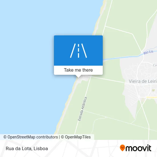 Rua da Lota map