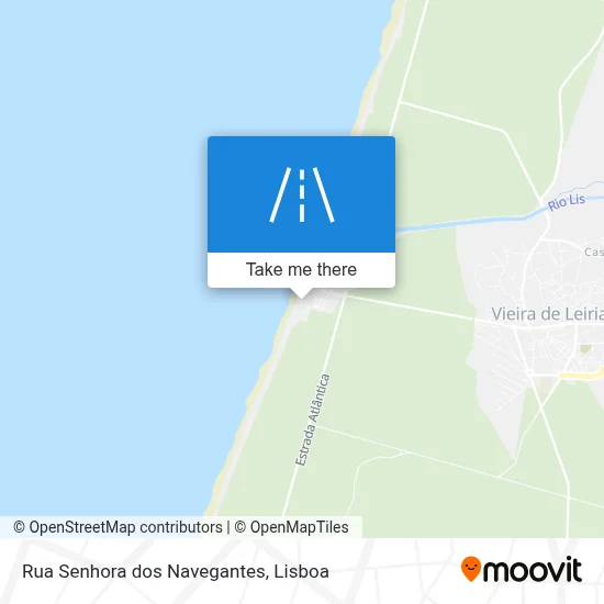 Rua Senhora dos Navegantes map