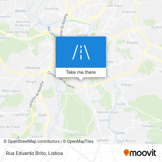 Rua Eduardo Brito map