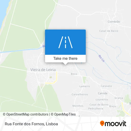 Rua Fonte dos Fornos map